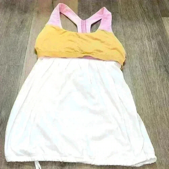 Lululemon Power Dance Tank size 6 
White / Wee Are From Space White April Multi - Picture 11 of 13